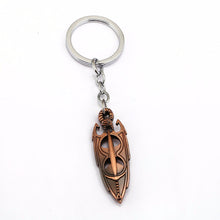 Load image into Gallery viewer, Hollow Personality Keychain Necklace