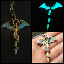 Load image into Gallery viewer, Game of Throne Dragon Necklace
