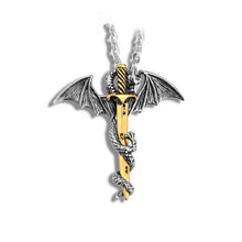 Load image into Gallery viewer, Game of Throne Dragon Necklace