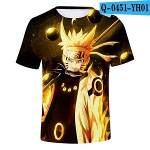 Hot Naruto Namikaze Minato 3D T-shirt